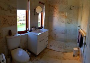 
A bathroom at Villa Port Grimaud on Bouvard Island
