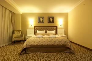 Postel nebo postele na pokoji v ubytování Safran Thermal Resort Sandikli