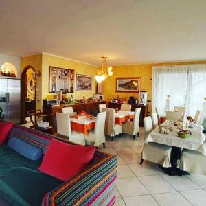 Posezení v ubytování B&B Villa Anita
