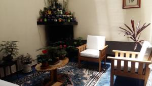 Hotel Catalina Real的休息区