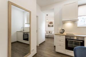 Küche/Küchenzeile in der Unterkunft Apartment Lana