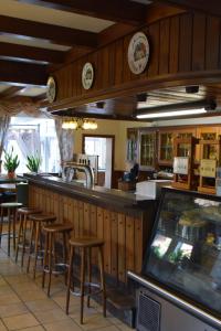 Lounge nebo bar v ubytování Gasthof Waldesruh