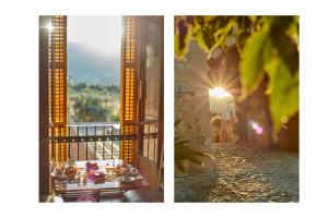 A balcony or terrace at Agroturismo Alquería Blanca