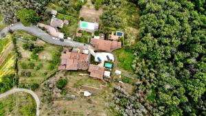 Letecký snímek ubytování B&B IL VOLO
