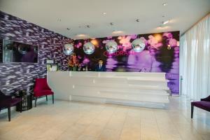 Zona de estar de The Quadrant Hotel & Suites