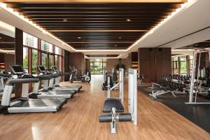 The fitness center and/or fitness facilities at STEIGENBERGER Hotel Guangzhou Sunac