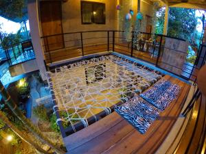Balkón nebo terasa v ubytování Payi Resort