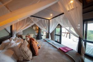 Cama o camas de una habitación en Little Garonga