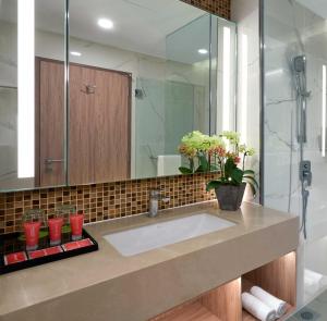 Koupelna v ubytování Swiss-Garden Hotel Bukit Bintang Kuala Lumpur