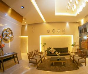 Posezení v ubytování Zerenity Hotel & Suites