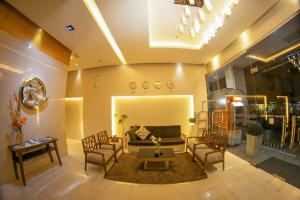 Posezení v ubytování Zerenity Hotel & Suites