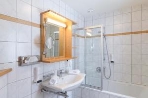 Kopalnica v nastanitvi Hotel Alpenrose + 37 fotografij