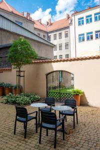 Budynek, w którym mieści się apartament