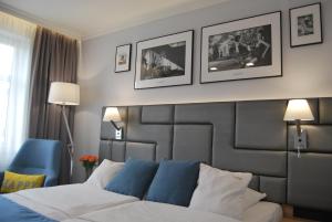 Posteľ alebo postele v izbe v ubytovaní Hotel Włoski Italia Boutique Old Town Poznań