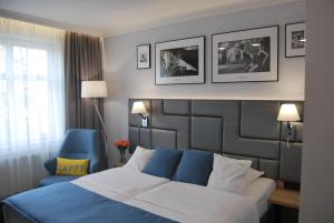 Posteľ alebo postele v izbe v ubytovaní Hotel Włoski Italia Boutique Old Town Poznań