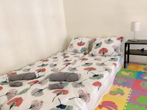 Posteľ alebo postele v izbe v ubytovaní Budapest Three Cats Hostel