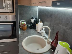 Et badeværelse på Apartment RELAX