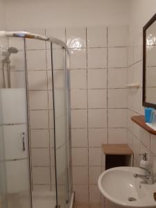 Kúpeľňa v ubytovaní Apartments Kozjan