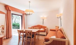 Khu vực ghế ngồi tại Residence Hotel Nuraghe