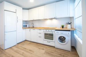Kuchyňa alebo kuchynka v ubytovaní Apartamento Albatro´s suite
