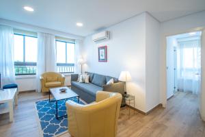 Posedenie v ubytovaní Apartamento Albatro´s suite