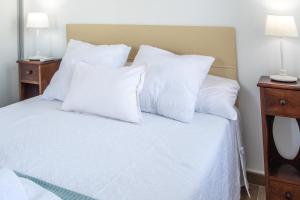 Posteľ alebo postele v izbe v ubytovaní Apartamento Albatro´s suite