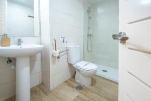 Kúpeľňa v ubytovaní Apartamento Albatro´s suite