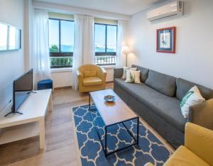 Posedenie v ubytovaní Apartamento Albatro´s suite
