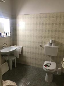 Ein Badezimmer in der Unterkunft Garni-Hotel Wiesenhof