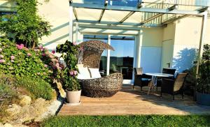 Zahrada ubytování Haus am Weinberg II