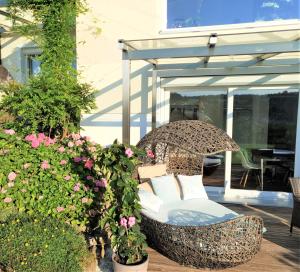 Zahrada ubytování Haus am Weinberg II