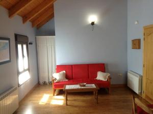 Posezení v ubytování Casa Carpintero