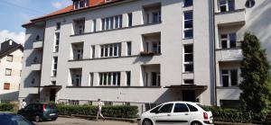 Budova, kde se hostel nachází