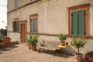 A balcony or terrace at Il Cantuccio nel Chianti