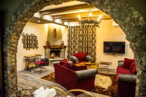 Posezení v ubytování Vila Eden Boutique Hotel