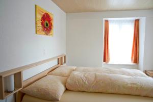 Postel nebo postele na pokoji v ubytování Hotel Alpina