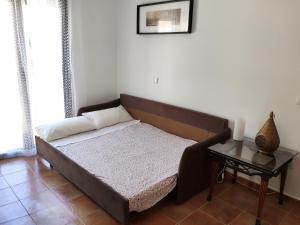 Postel nebo postele na pokoji v ubytování Casa en el valle del tietar