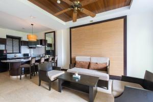 Dapur atau dapur kecil di Sabah Beach Villas & Suites