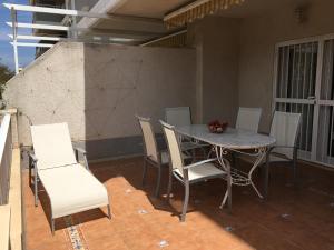 Balkón alebo terasa v ubytovaní Fantastico bajo con Jardin en Playa de Canet