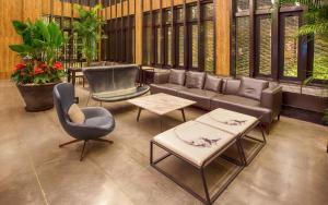 Posezení v ubytování Lin Yin Art Hotel Shanghai（Pudong airport）