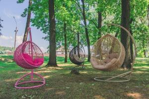 Vonkajšia záhrada v ubytovaní Hotel Selena Family Resort