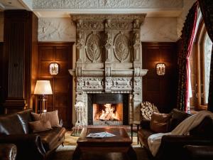 Posezení v ubytování Carlton Hotel St Moritz - The Leading Hotels of the World