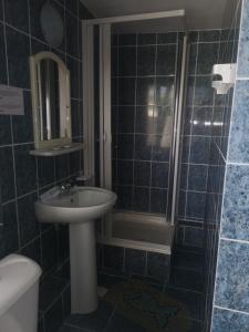 Koupelna v ubytování Felix Residence Costinesti
