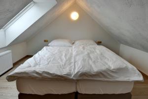 Posteľ alebo postele v izbe v ubytovaní Zamecka Fortovna Obora - Forester House