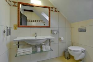 Kúpeľňa v ubytovaní Zamecka Fortovna Obora - Forester House