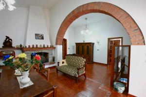 Posezení v ubytování Casa Il Ceppo