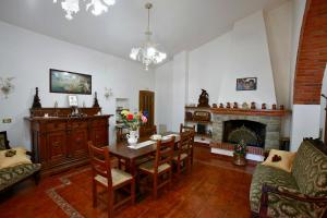 Posezení v ubytování Casa Il Ceppo