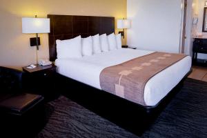 Postel nebo postele na pokoji v ubytování Pines Inn & Suites