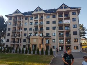 Bygningen som lejligheden ligger i