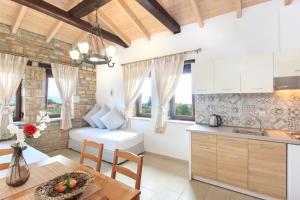 Η κουζίνα ή μικρή κουζίνα στο Pietra e Mare